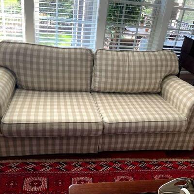 Imported Renown Wetherly's Plaid Sofas