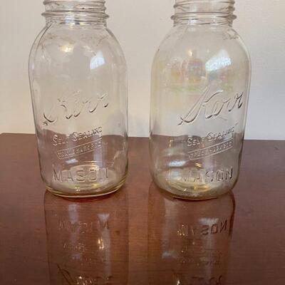 2 Quart Mason Jars