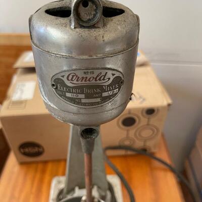 Antique Arnold #15 Electric drink mixer 