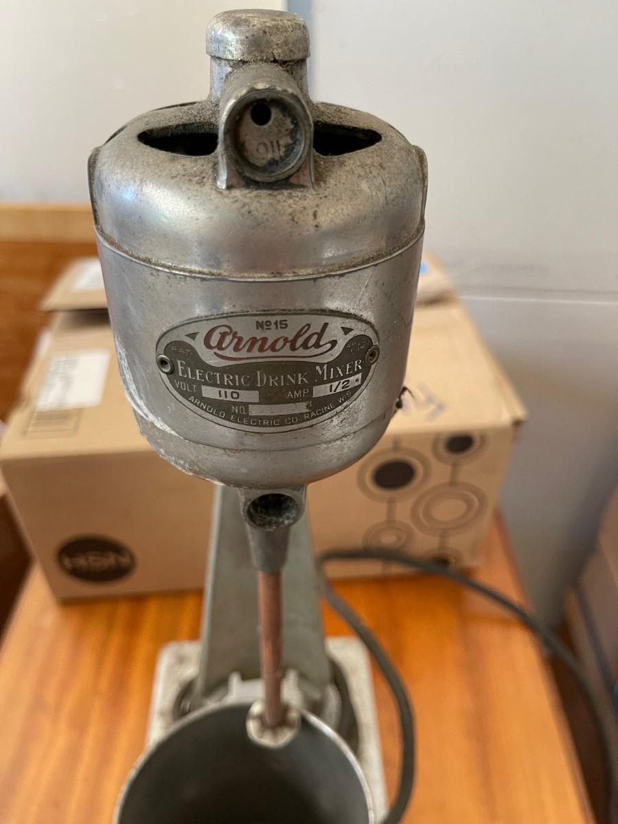 Antique Arnold #15 Electric drink mixer
