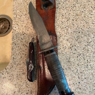 WW2 U.S.N trench knife / Combat + bonus knife