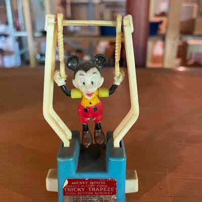 Vintage Mickey Mouse Tricky trapeze 