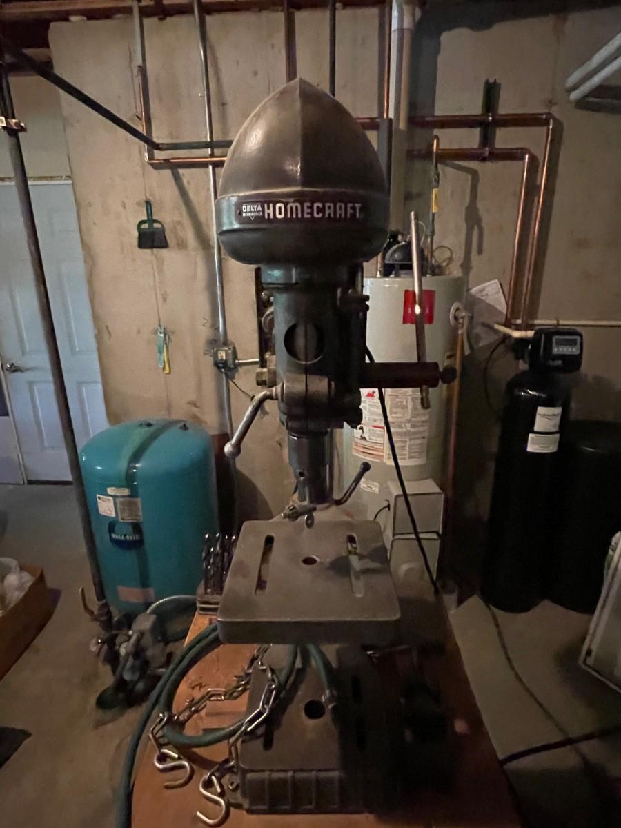 Vintage Delta Homecraft drill press