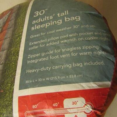 Embark 30 Degree Adult Tall Sleeping Bag