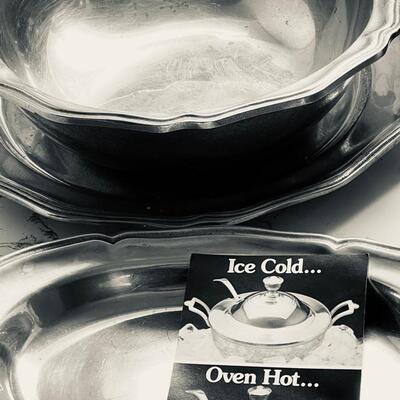 Lot 135 Wilton Armentale Bowls RWP Pewter Salad Soup