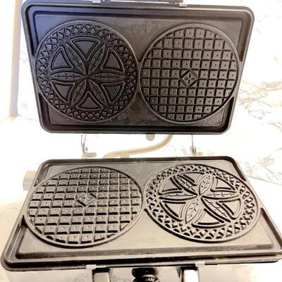 Lot 138 Pizzelle Waffle Iron
