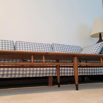 Lot 139: Vintage Mid Century Modern LANE Long Coffee Table 