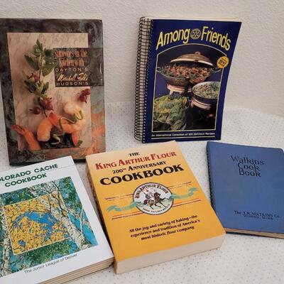 Lot 163: Assorted Cookbooks 
