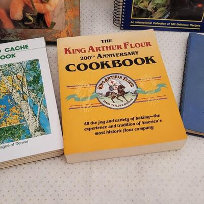 Lot 163: Assorted Cookbooks 