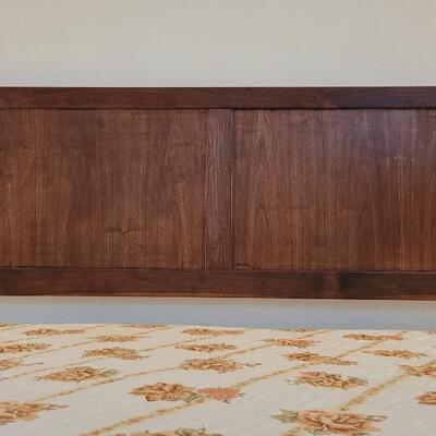 Lot 168: Vintage Mid Century Modern LANE King Size Bed