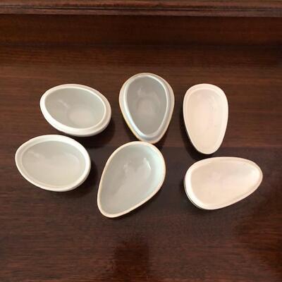 Lot 155 Group 3 China Egg Boxes Trinkets Rings Limoges France Coalport