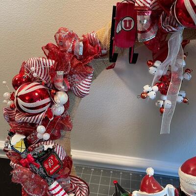 #504 U of U Wreath