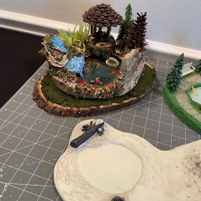 #510 Miniature Diorama Bases (3) 