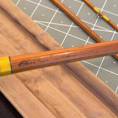 #512 Antique Fly Rod with Case 