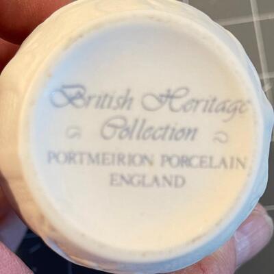 #529 Bisque Porcelain By Port Marion (4) White 