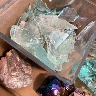 #533 Shells Rocks and Glass 