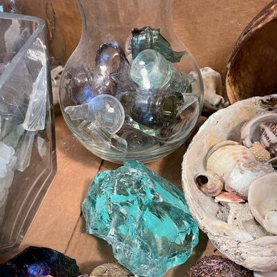 #533 Shells Rocks and Glass 