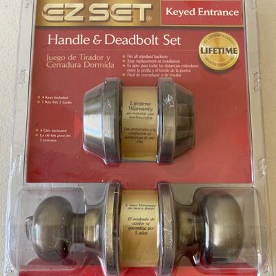 #555 Easy Set Lock and Dead Bolt 