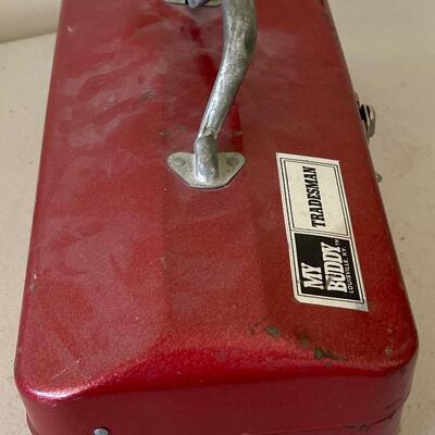 #563 My Buddy Tool Box Red