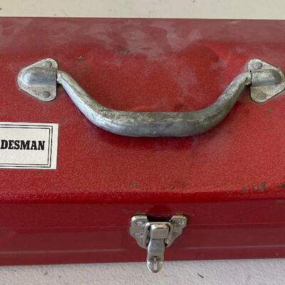 #563 My Buddy Tool Box Red