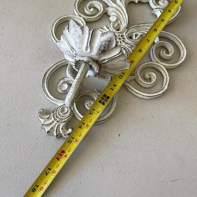 #566 Cast Iron Wall Sconce