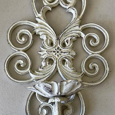 #566 Cast Iron Wall Sconce