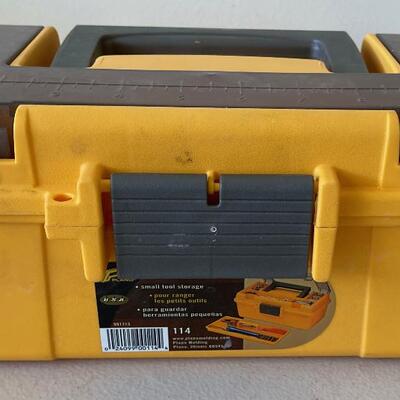 #567 Plano Yellow Tool Box
