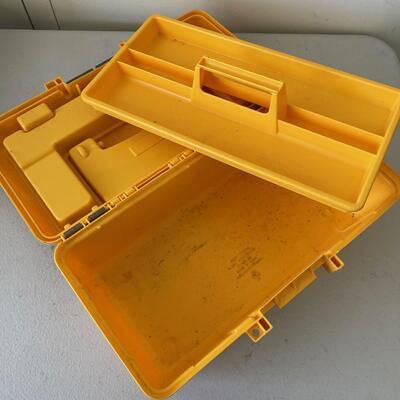 #567 Plano Yellow Tool Box