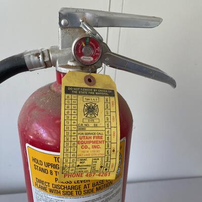 #584  Large Fire Extinguisher 