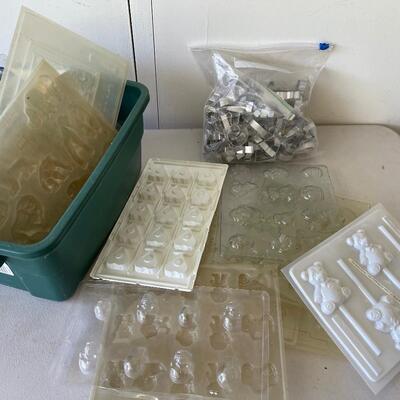 #591  Pile of Chocolate Molds 