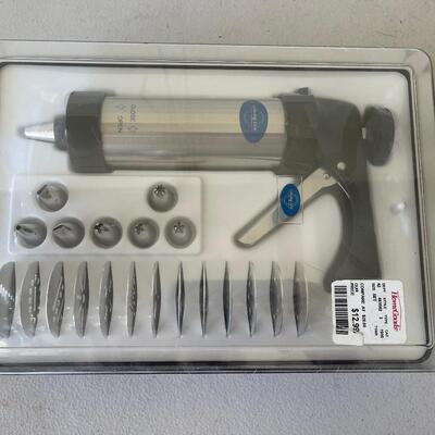 #592 Cookie Press and Icing set NEW 