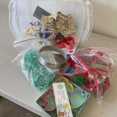 #593 Large Selection of Cookie Cutters 