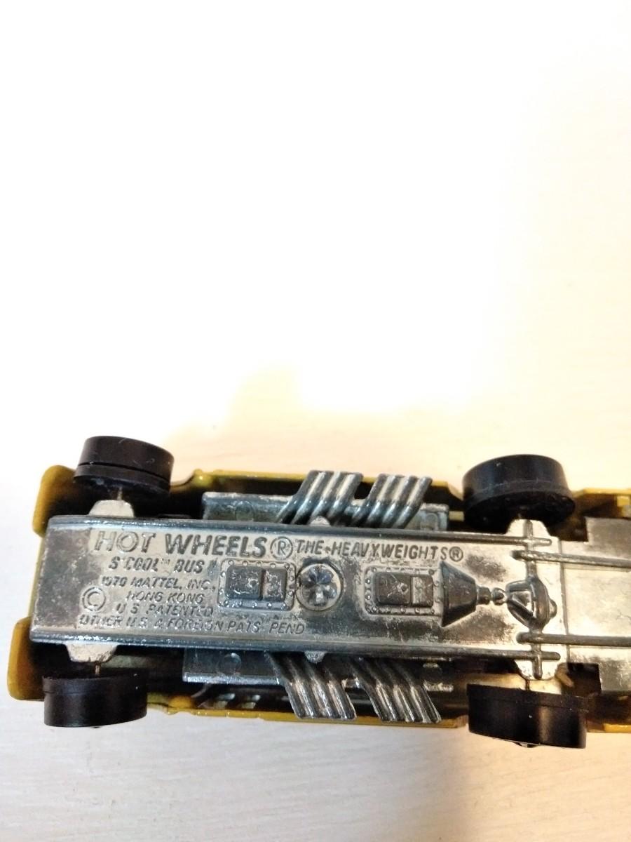 LOT 17 REDLINE 1970 SCHOOL BUS HOT WHEELS