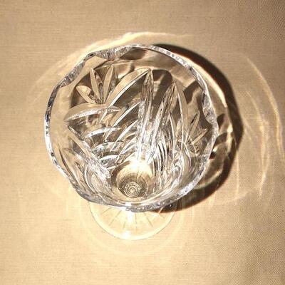Lot 169 Waterford Crystal Bud Vase 7" Made In Ireland