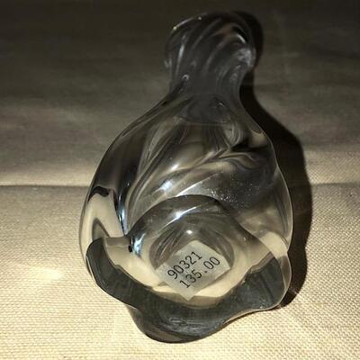 Lot 173 Crystal 7" Bud Vase Not sure of Maker Original Price $135
