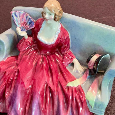 Lot 188 Royal Doulton Porcelain Lady Figurine "Sweet & Twenty" HN1298