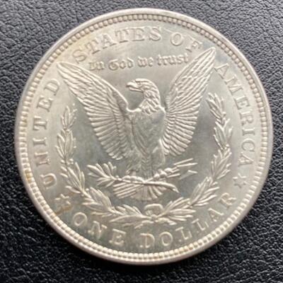 1921 Morgan silver dollar