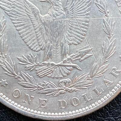 1888 Morgan silver dollar. Lot A14