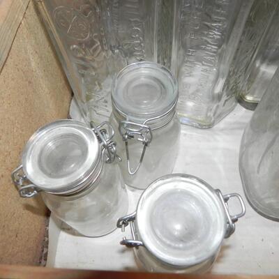 LOT 29 BOTTLES & JARS