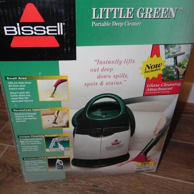 LOT 36 BISSELL LITTLE GREEN MACHINE