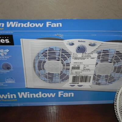 LOT 37 WINDOW FAN & HEATER