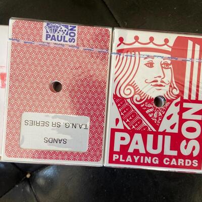 3 cases Rare Sands Casino Hotel Paulson playing cards 36 Unopened drilled decks