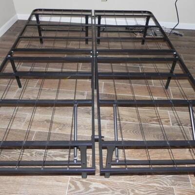 LOT 42  HEAD BOARD FRAME AND MATTRESS