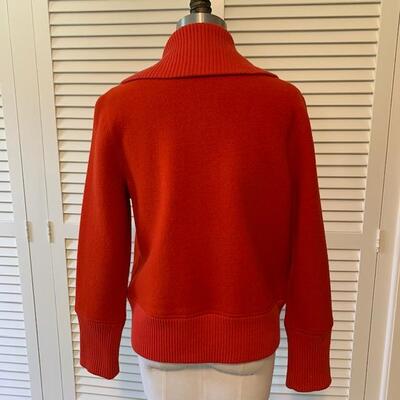 Lot 193 Jones New York Sport Jacket Persimmon Size Medium Wool Poly Blend