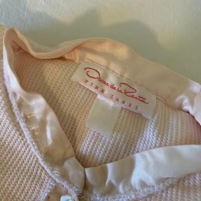 Lot 196 Lux Sleep Ware Dior Oscar De La Renta Pajama Night Gown Lounge Top