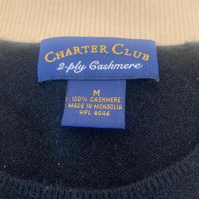 Lot 197 Group of 6 Classic Cashmere Sweaters Crew & Turtle Neck Assorted Sizes