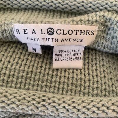 Lot 198 Group 4 Sweaters Various Styles Buttons Zippers Jones Pendelton Saks Mediums