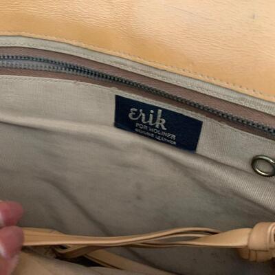 Lot 214 Group 4 Handbags Basket Weave Ferragamo Ganson Cole Hahn
