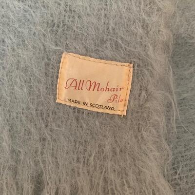 Lot 223 Group of 5 Throws w/Fringe Wool Mohair Scotland Finland Greenland