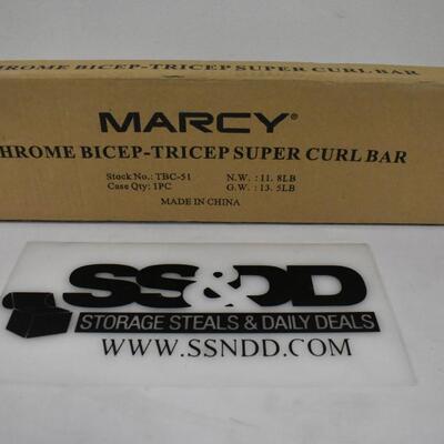 Marcy Triceps/Biceps Combo TBC-51: No threaded chrome collar